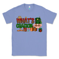 Colony Blue What's crackin Christmas Classic Tee - NancyCooperArtShop