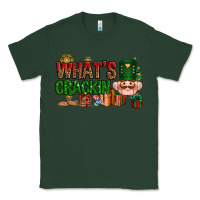 Sports Green What's crackin Christmas Classic Tee - NancyCooperArtShop