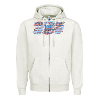 Oatmeal Heather mom vocabulary libbey glass Zipper Hoodie - TumblerDesignByShophia