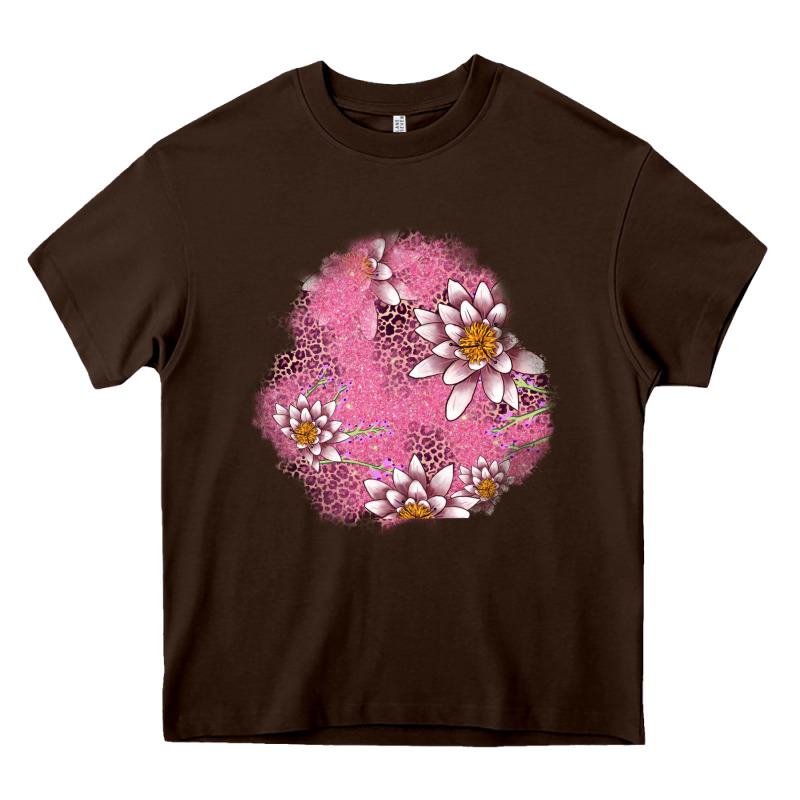 Lotus Patches Heavy Core Tee by AdoDesignShop | Teevron