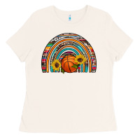 Bone basketball rainbow Ladies Tee - Artiststas