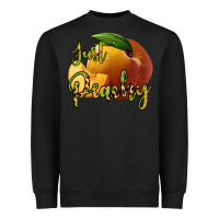 Black Just Peachy Heavyweight Sweatshirt - Bettercallsaul