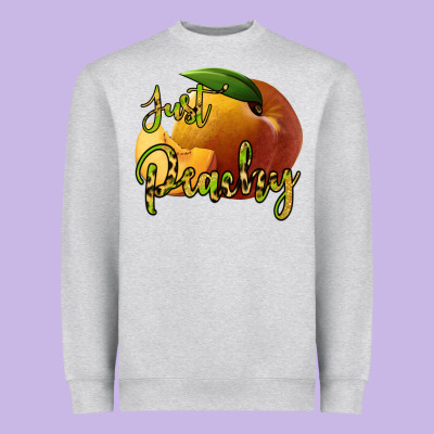 Just Peachy Heavyweight Sweatshirt Designed By Bettercallsaul