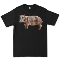 Black hippopotamus Premium Tee - LillyAllenDesigns