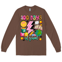 Chestnut 100 days of school Long Sleeve Tee - Artiststas