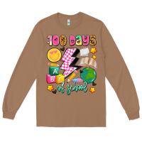Toasted Coconut 100 days of school Long Sleeve Tee - Artiststas