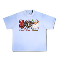 Grape Ice Peace love Christmas Urban Heavy Tee - NancyCooperArtShop
