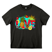 Asphalt love summer fruit and sun Heavy Core Tee - AdoDesignShop