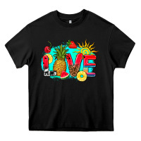 Black love summer fruit and sun Heavy Core Tee - AdoDesignShop