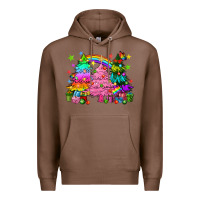 Chestnut pride christmas trees Premium Hoodie - HowdyJamesFarm