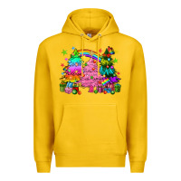 Lemon pride christmas trees Premium Hoodie - HowdyJamesFarm