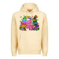 Pina Colada pride christmas trees Premium Hoodie - HowdyJamesFarm