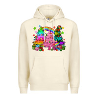 Sandshell pride christmas trees Premium Hoodie - HowdyJamesFarm