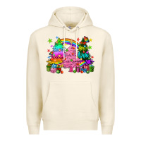 Tofu pride christmas trees Premium Hoodie - HowdyJamesFarm