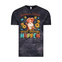 Cloud Black grandma's kitchen where sweet things happen Vintage Tee - MaliasSmallBusiness