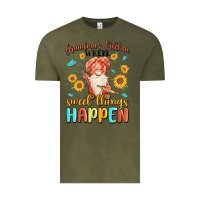 Vintage Olive grandma's kitchen where sweet things happen Vintage Tee - MaliasSmallBusiness