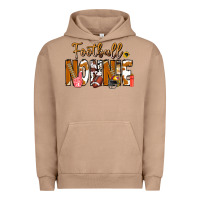 Pigment Burro football NONNiE Urban Hoodie - CowhideDigitalArt