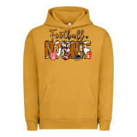 Pigment Peanut Butter football NONNiE Urban Hoodie - CowhideDigitalArt