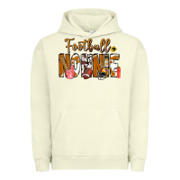 Pigment Pistachio football NONNiE Urban Hoodie - CowhideDigitalArt