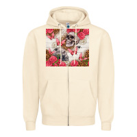 Sandshell skulls and roses tumbler Zipper Hoodie - TumblerDesignByShophia