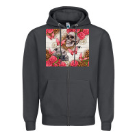 Smoke skulls and roses tumbler Zipper Hoodie - TumblerDesignByShophia