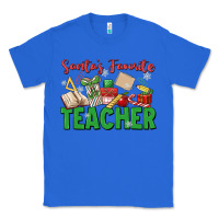 True Royal santa's favorite teacher Classic Tee - MaliasSmallBusiness