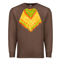 Chestnut mexican poncho fa element Premium Sweatshirt - FaDigitalArtStudio