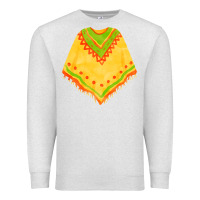 Oatmeal Heather mexican poncho fa element Premium Sweatshirt - FaDigitalArtStudio
