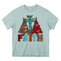 Arona cross and christmas trees Heavy Core Tee - AdoDesignShop