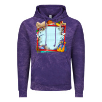 Cloud Purple school your text here Vintage Hoodie - NancyCooperArtShop