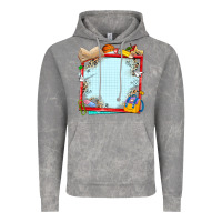 Cloud Rock school your text here Vintage Hoodie - NancyCooperArtShop