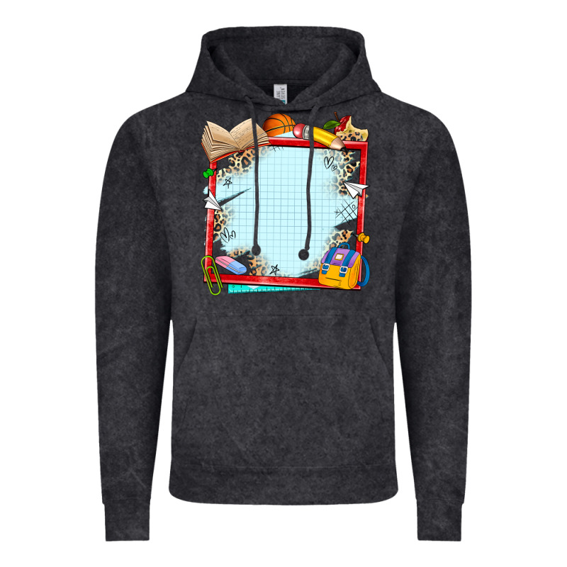 School Your Text Here Vintage Hoodie by NancyCooperArtShop | Teevron
