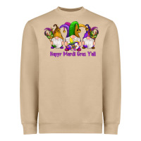 Mushroom happy mardi gras y'all gnomes Heavyweight Sweatshirt - RanaPortraitStore