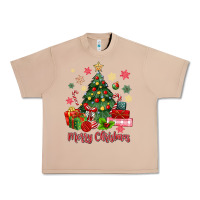 Burro merry christmas tree with gift box Urban Heavy Tee - MaliasSmallBusiness