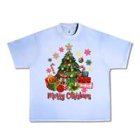 Grape Ice merry christmas tree with gift box Urban Heavy Tee - MaliasSmallBusiness