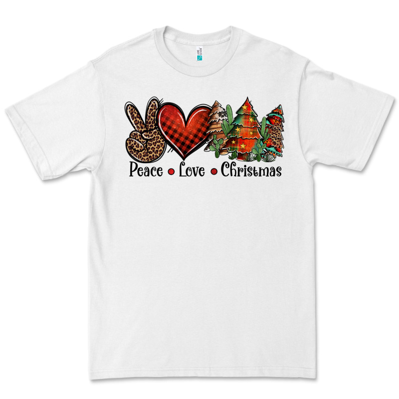Peace Love Western Christmas Trees Premium Tee by Jasminsmagicworld | Teevron