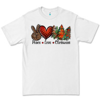 White Peace love western christmas trees Premium Tee - Jasminsmagicworld
