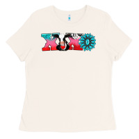 Bone xoxo with cow Ladies Tee - AdoDesignShop