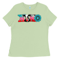 Matcha xoxo with cow Ladies Tee - AdoDesignShop