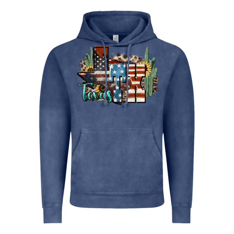Tx Texas Vintage Hoodie by NancyCooperArtShop | Teevron