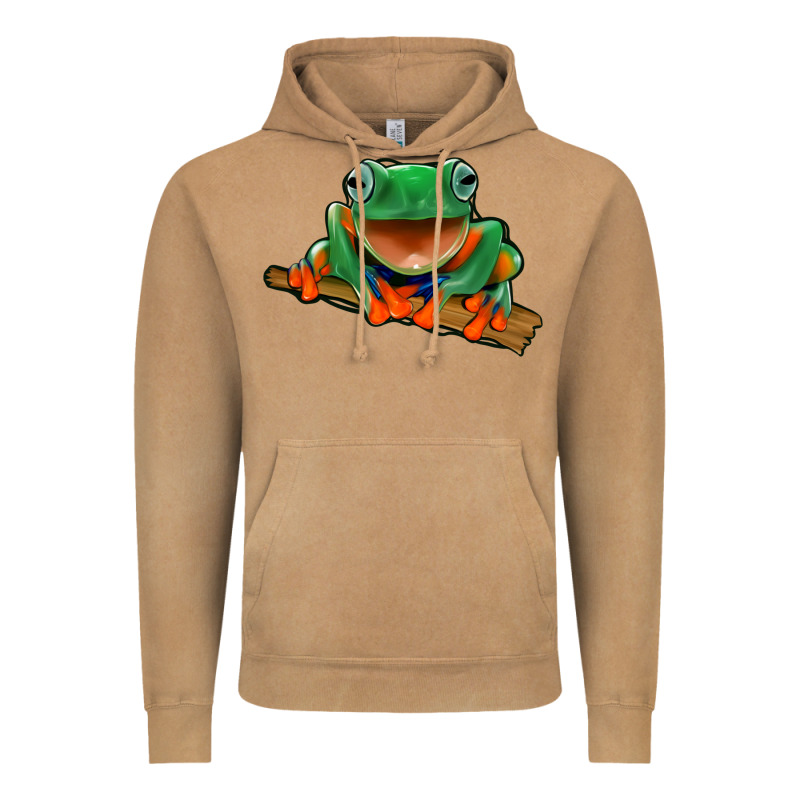 Frog Vintage Hoodie by Jasminsmagicworld | Teevron