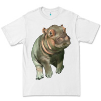 White baby hippo Premium Tee - LillyAllenDesigns