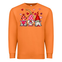 Carrot valentine's day gnomes Premium Sweatshirt - OliviaCreatesArt