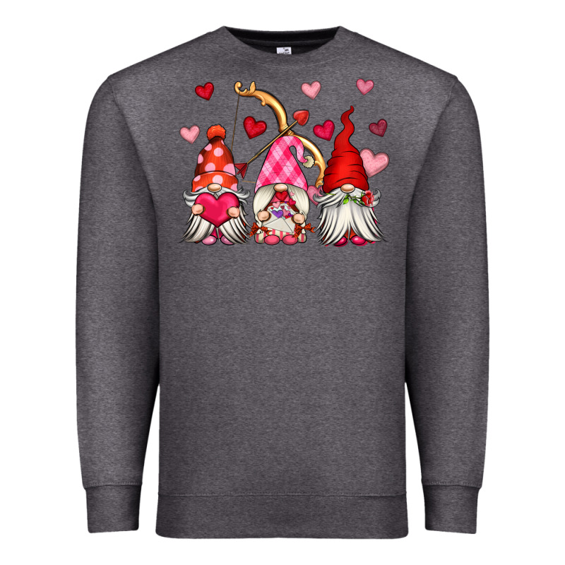 Valentine's Day Gnomes Premium Sweatshirt by OliviaCreatesArt | Teevron