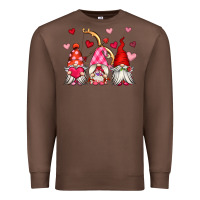 Chestnut valentine's day gnomes Premium Sweatshirt - OliviaCreatesArt