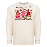 Sandshell valentine's day gnomes Premium Sweatshirt - OliviaCreatesArt