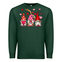 Sports Green valentine's day gnomes Premium Sweatshirt - OliviaCreatesArt