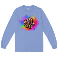 Colony Blue pride dog paw Long Sleeve Tee - Artiststas