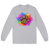 Moon Dust pride dog paw Long Sleeve Tee - Artiststas