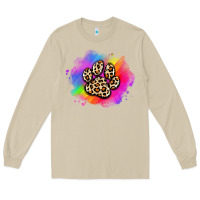 Mushroom pride dog paw Long Sleeve Tee - Artiststas